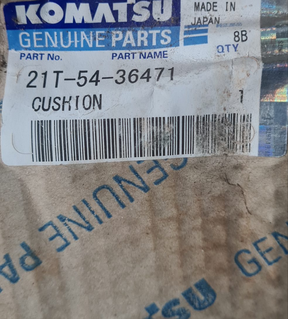 Cushion - Komatsu 21T5436471