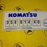 Seal - Komatsu 358 614 40 Shaft